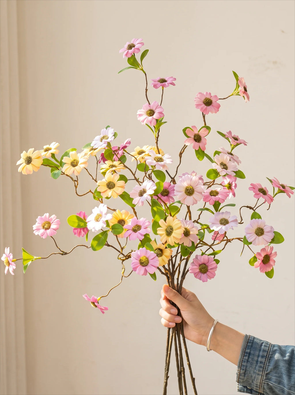 Delicate Multi-Tone Chamomile Artificial Floral Arrangement