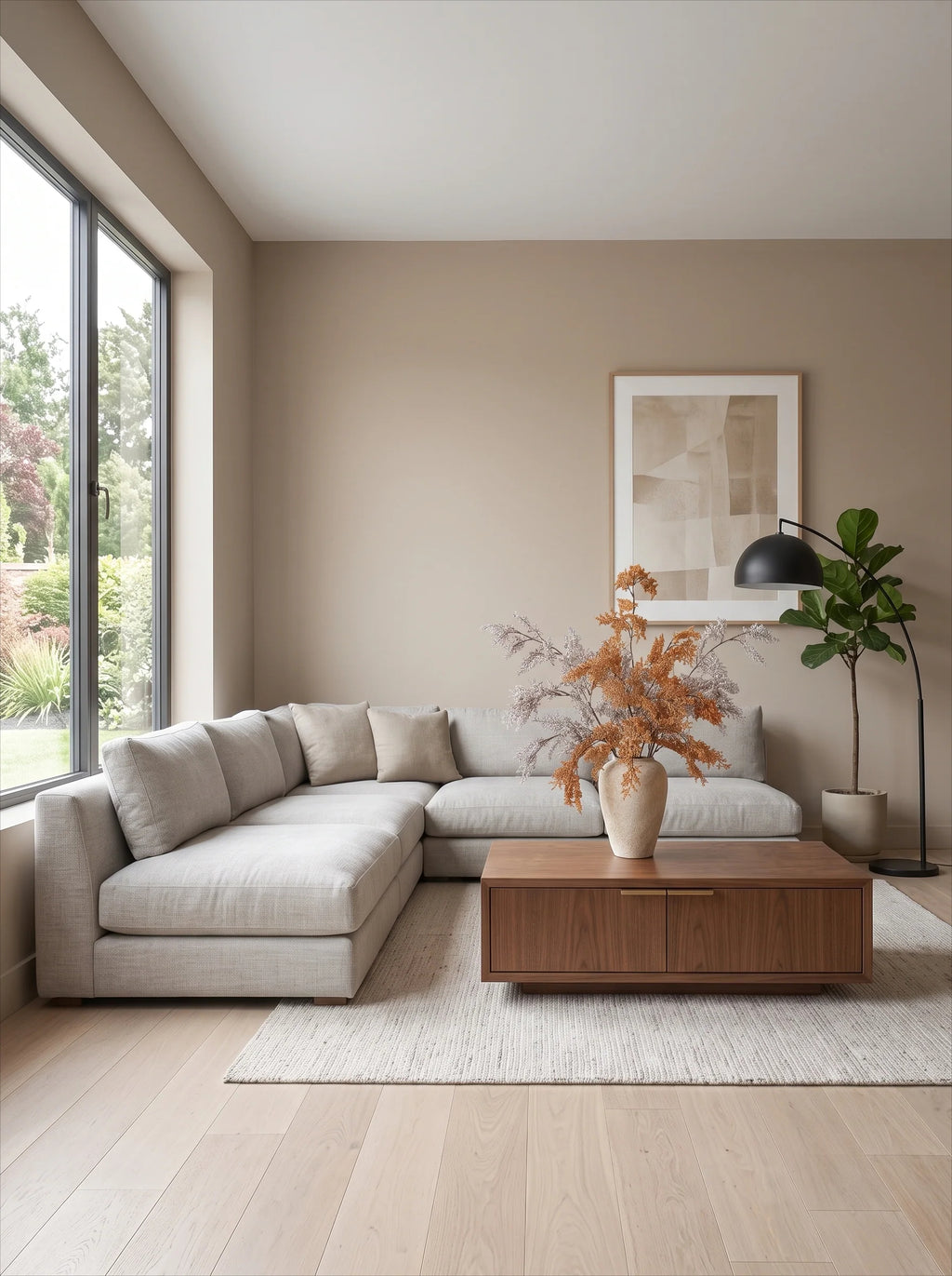 Luxury Wabi-Sabi Terracotta Artificial Floral Arrangement