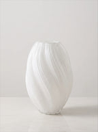 Ripple Art Glass Vase