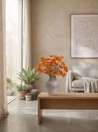 Orange Cosmos Artificial Flower Arrangement