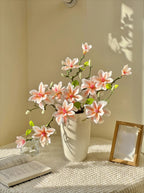Luxe Ombré Magnolia Tabletop Faux Floral Arrangement