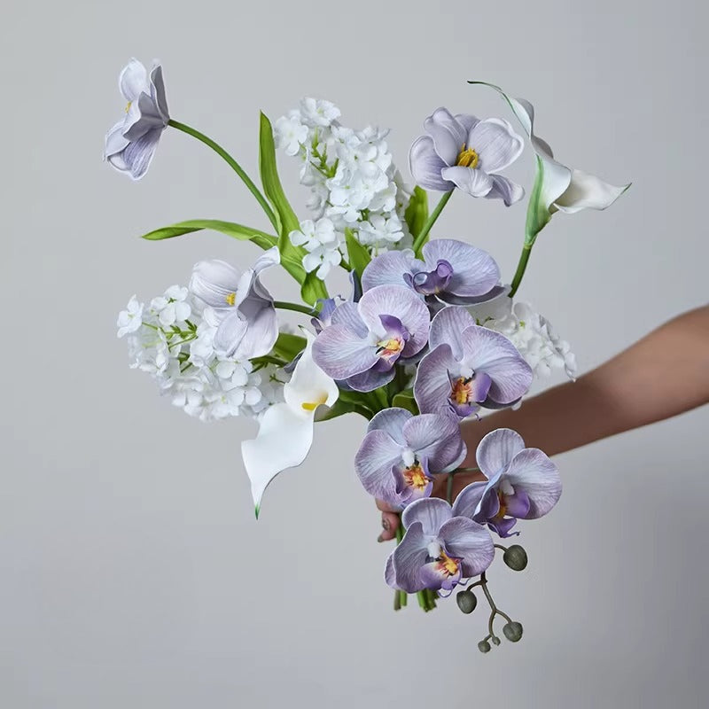 Ethereal Lilac Poem Bridal & Home Faux Floral Arrangement