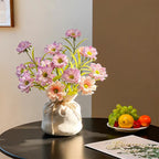 Ethereal Lilac Bloom Faux Floral Arrangement