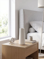 Minimalist Tapered Vase - Matte White