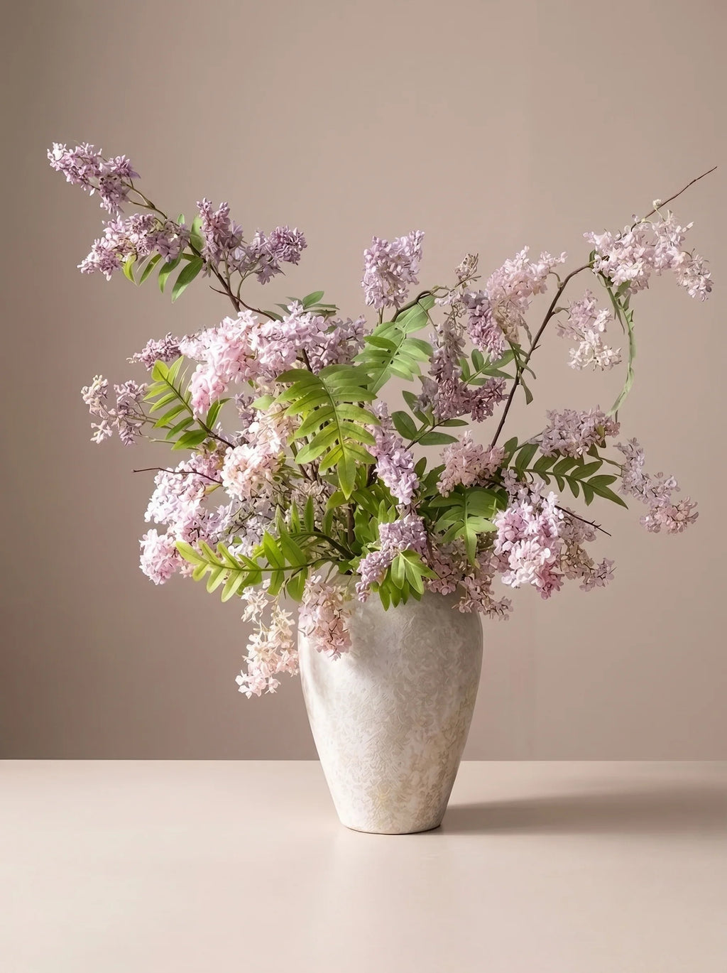 French Luxury Lilac Jasmine Artificial Floral Arrangement