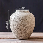 Vintage Crackle - Textured Ceramic Vase