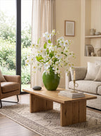 Nordic Luxury White Jasmine Artificial Floral Arrangement