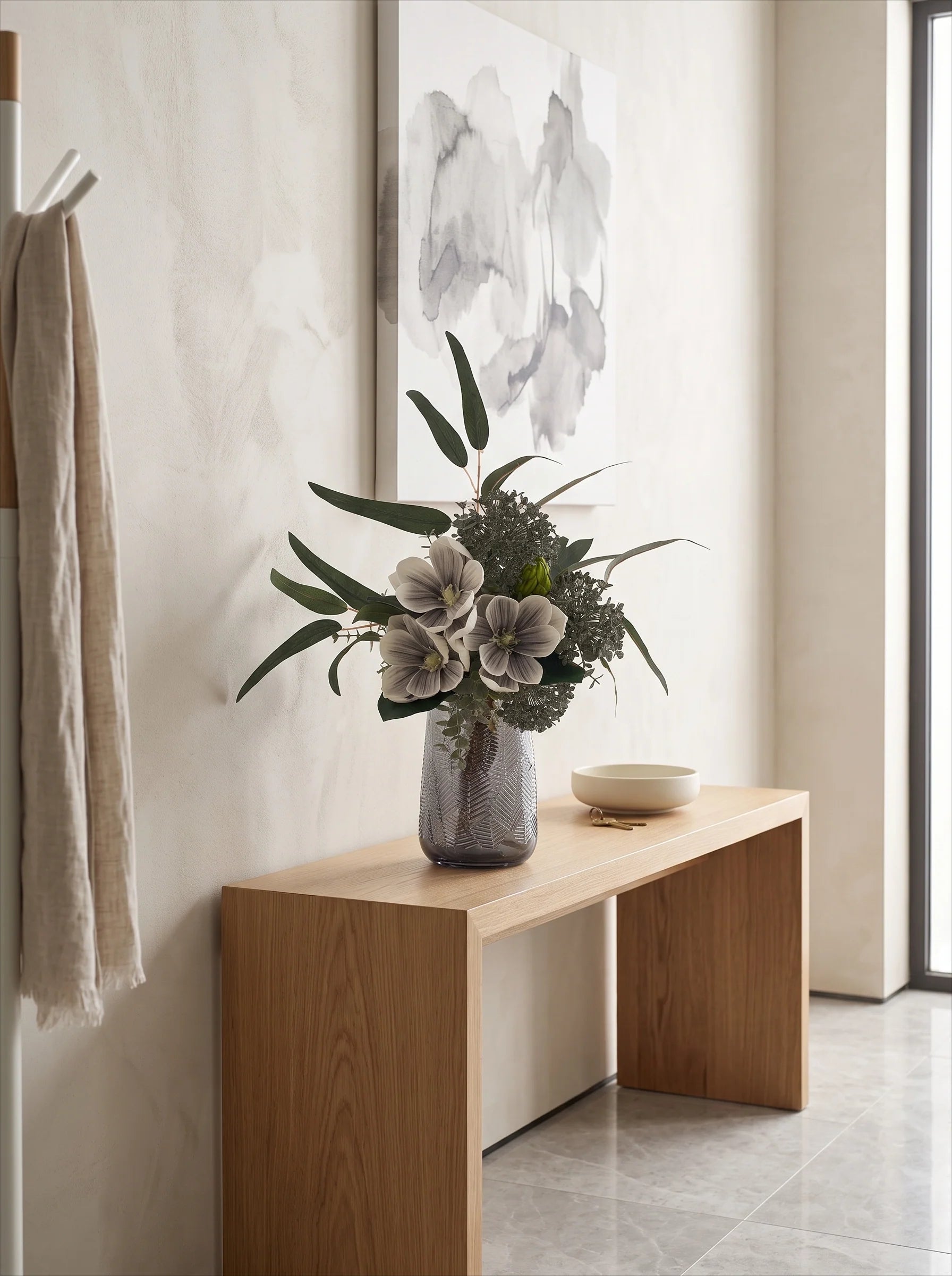 Elegant Magnolia Artificial Floral Arrangement
