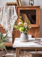 Whimsical Wildflower & Foliage Artificial Floral Arrangement