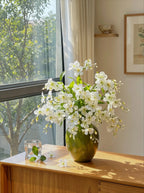 Nordic Luxury White Jasmine Artificial Floral Arrangement