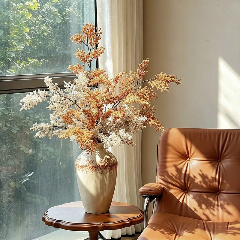 Luxury Wabi-Sabi Terracotta Artificial Floral Arrangement