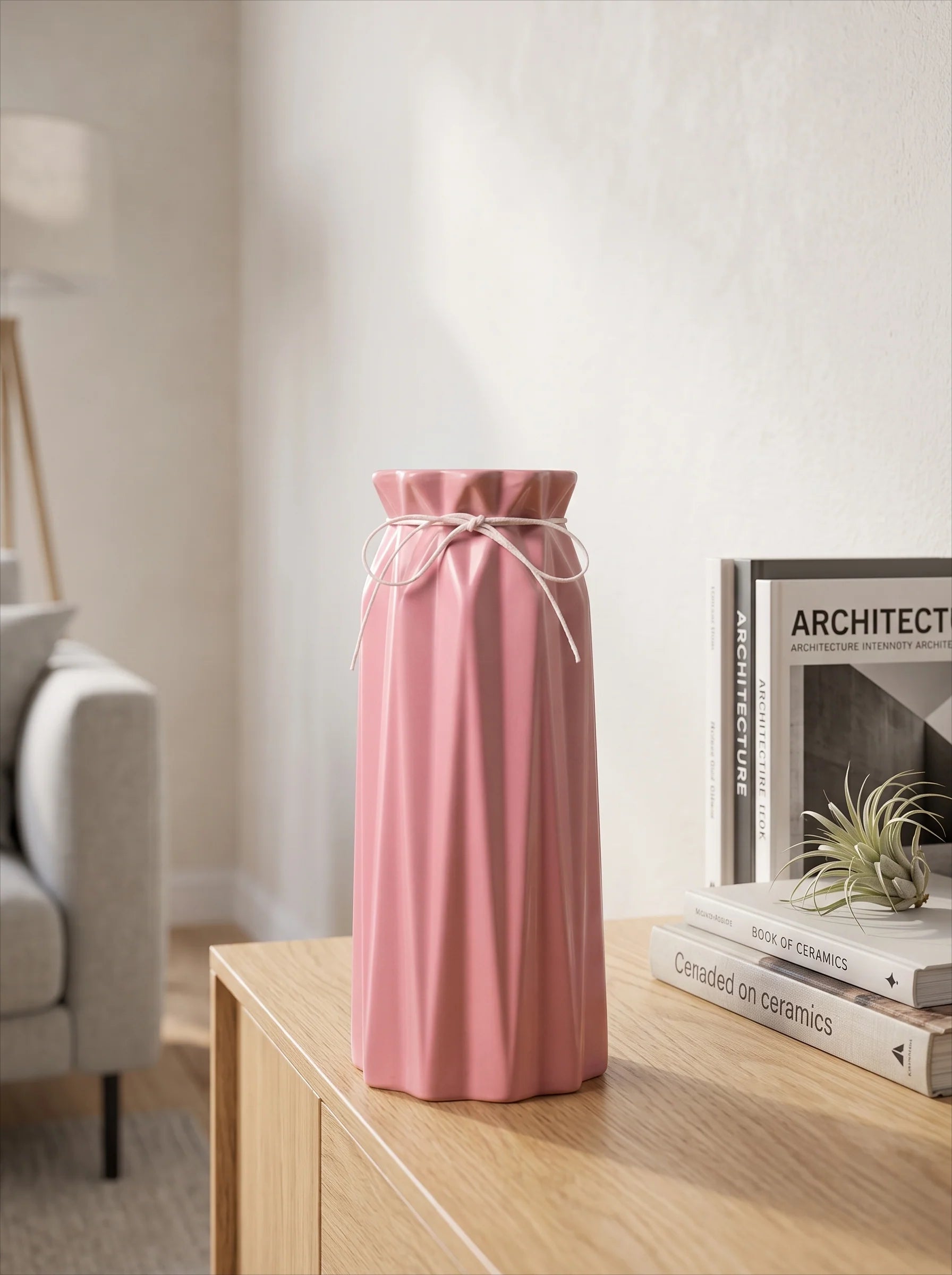 Blush Gown Ceramic Vase