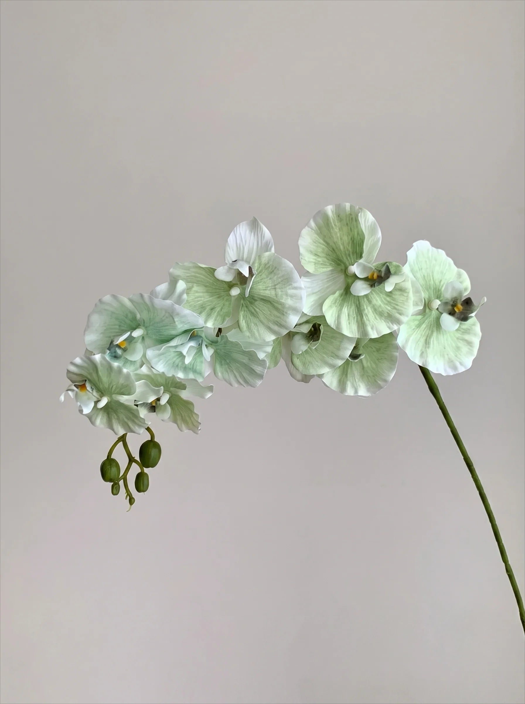 Lavender Orchid Elegance Artisan Faux Floral Arrangement