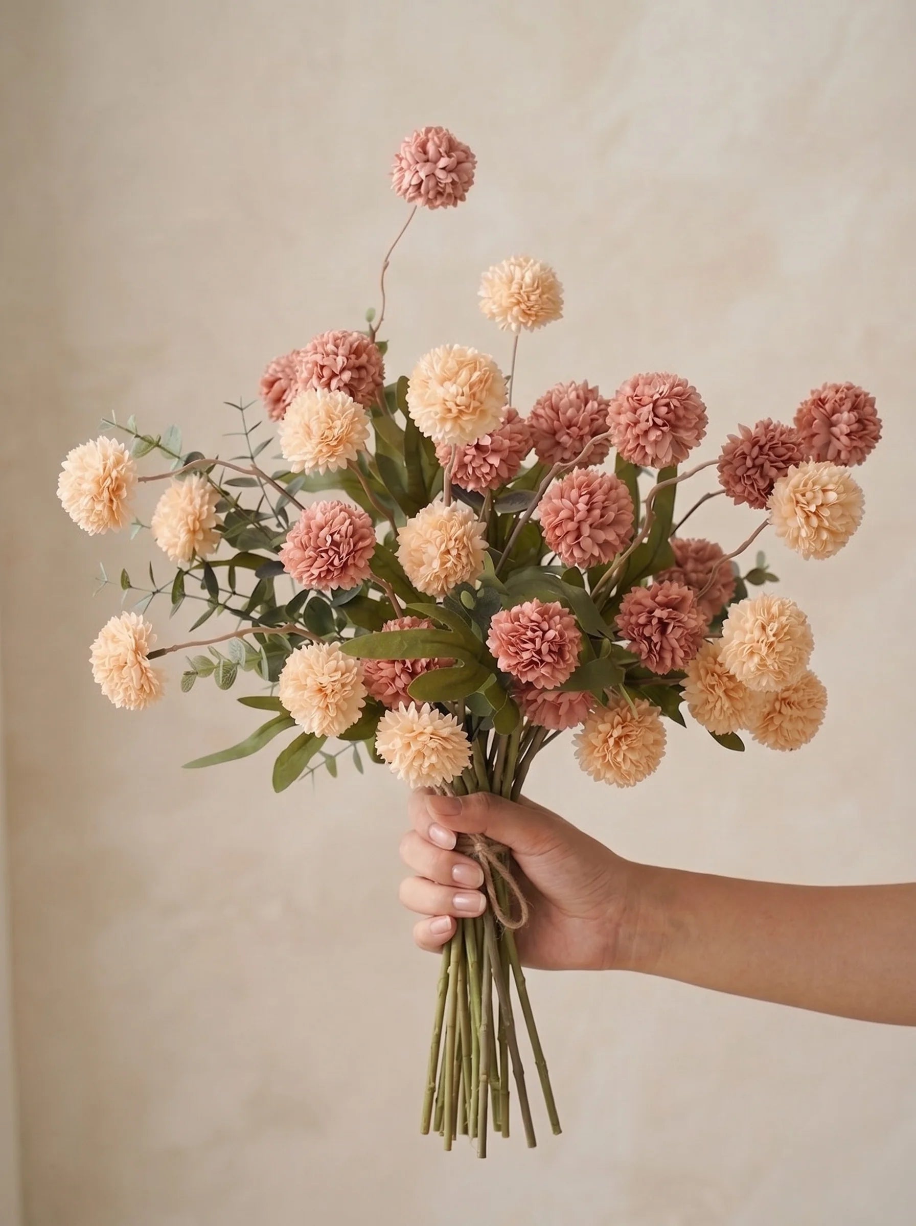 Pastel Dandelion Artificial Floral Arrangement