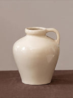 Minimalist Cream-Toned Ceramic Vase
