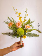 Whimsical Wildflower & Foliage Artificial Floral Arrangement