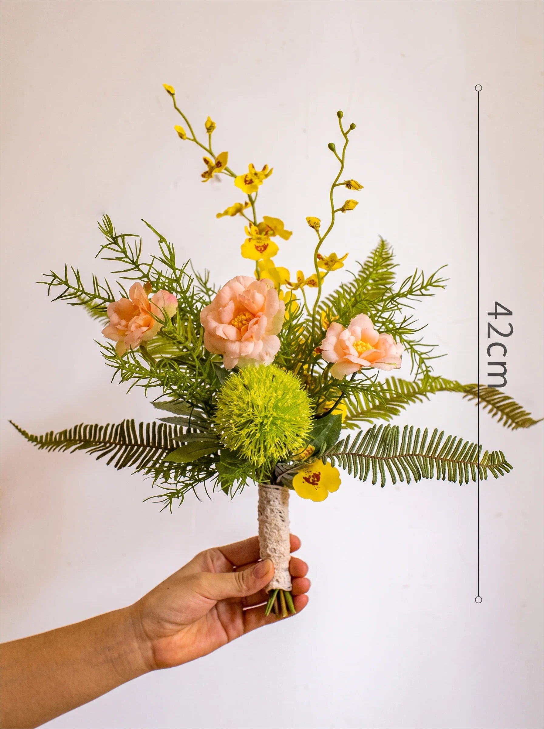 Whimsical Wildflower & Foliage Artificial Floral Arrangement