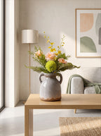 Whimsical Wildflower & Foliage Artificial Floral Arrangement