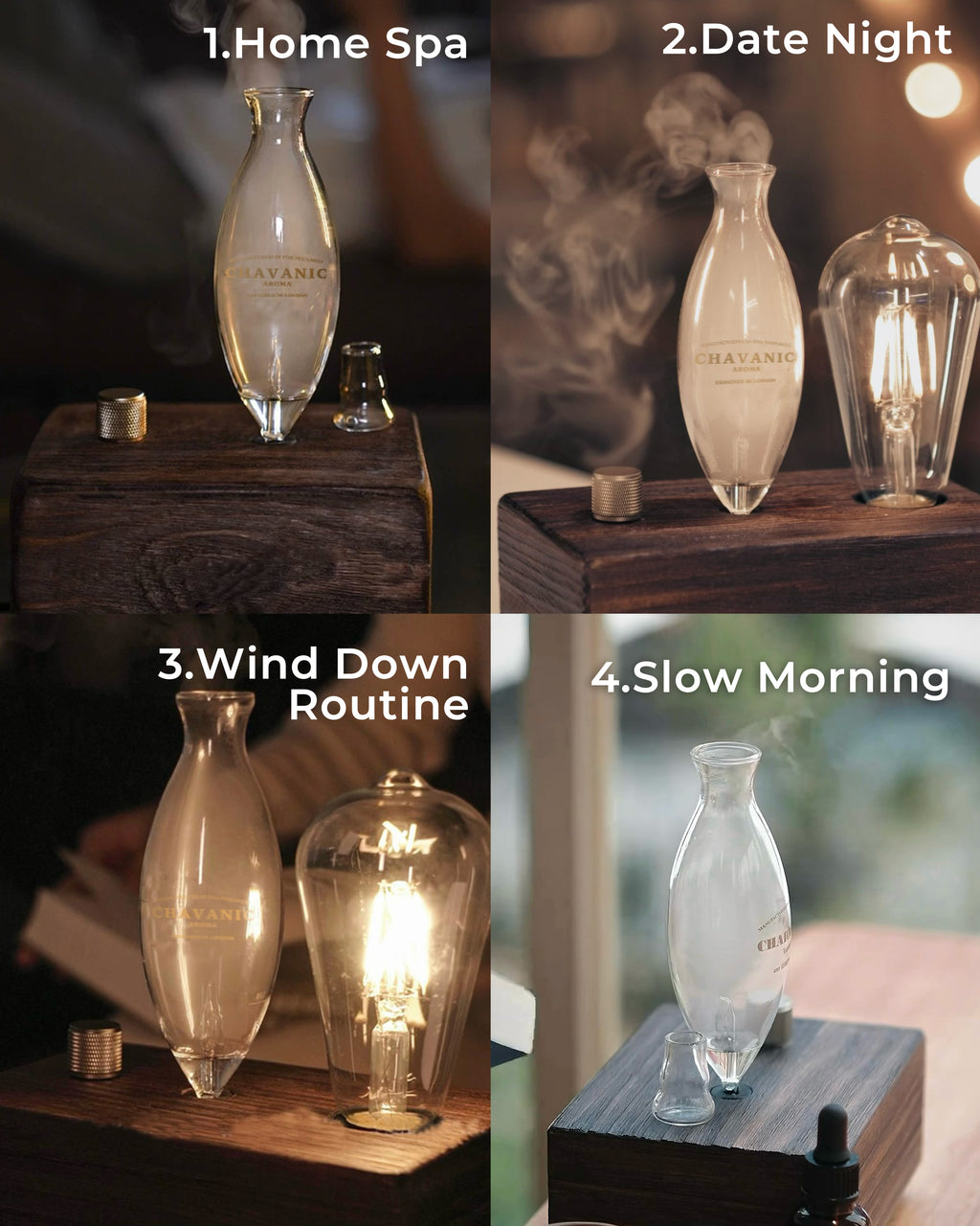 Chavanic Aroma Retro ätherischer Öl-Diffusor