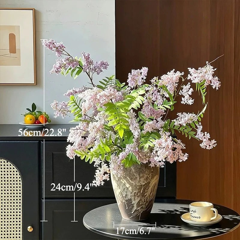French Luxury Lilac Jasmine Artificial Floral Arrangement