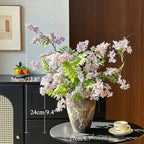 French Luxury Lilac Jasmine Artificial Floral Arrangement