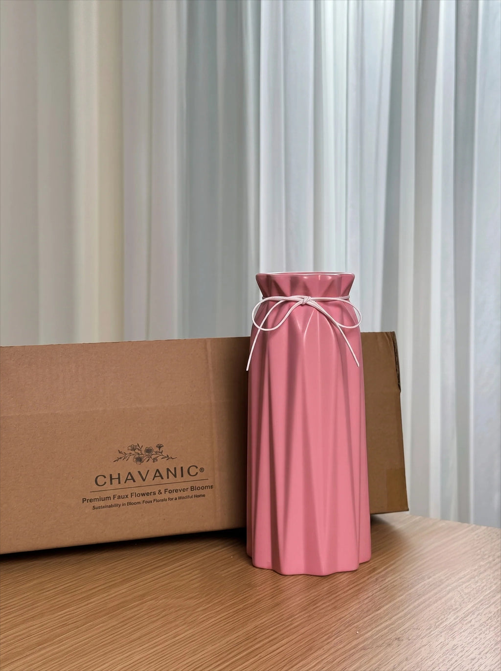 Blush Gown Ceramic Vase