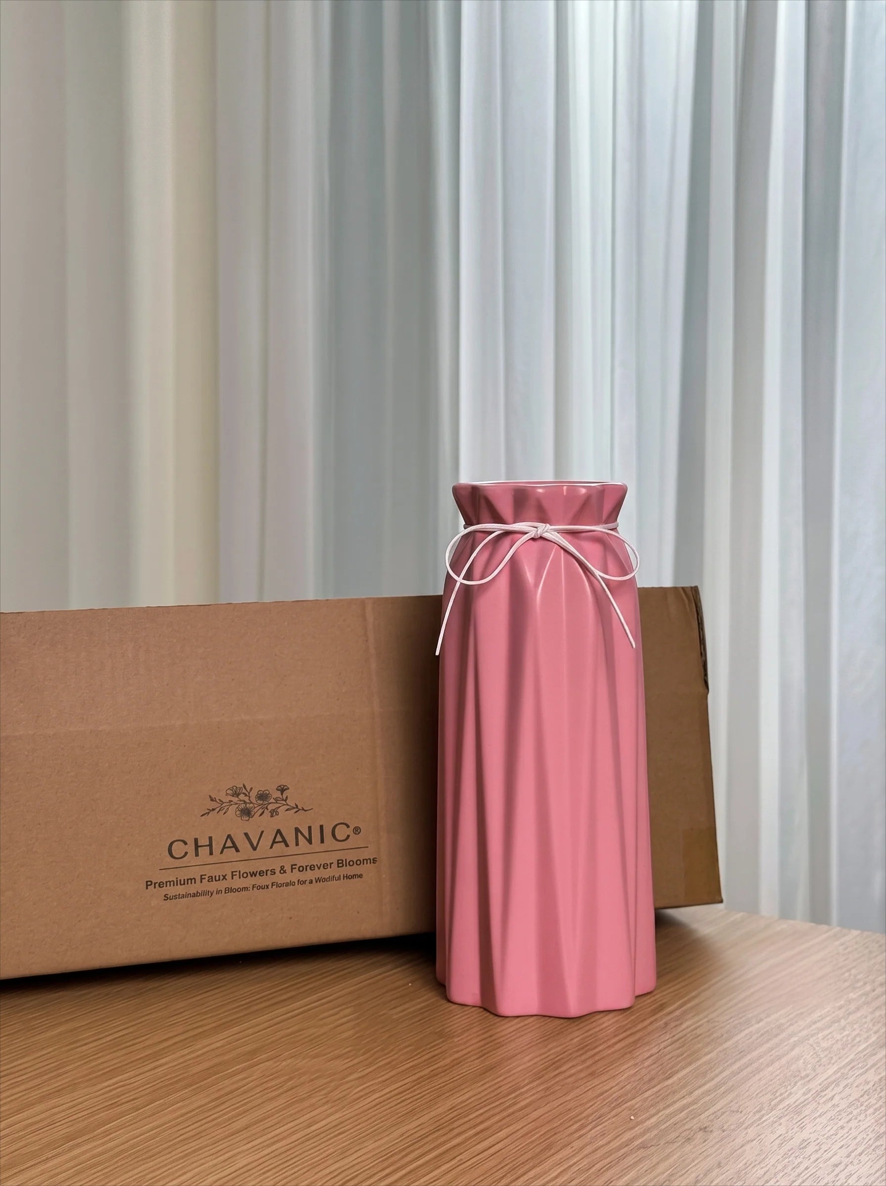 Blush Gown Ceramic Vase