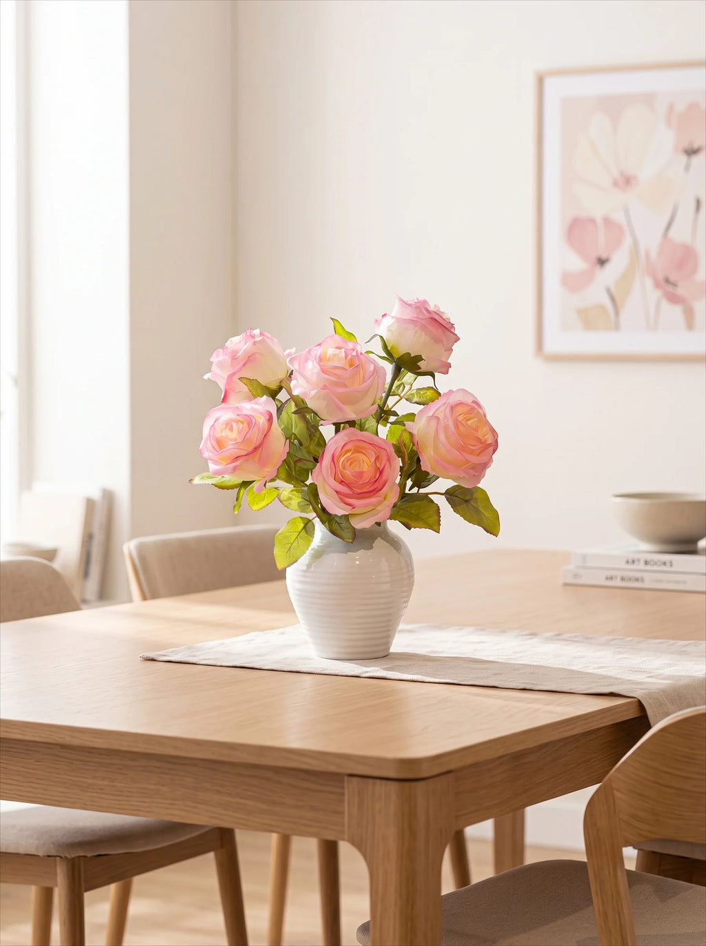 Künstliches Blumenarrangement Sanfte Schneeblume