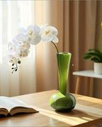 Tige d'orchidée Phalaenopsis blanche élégante fausse