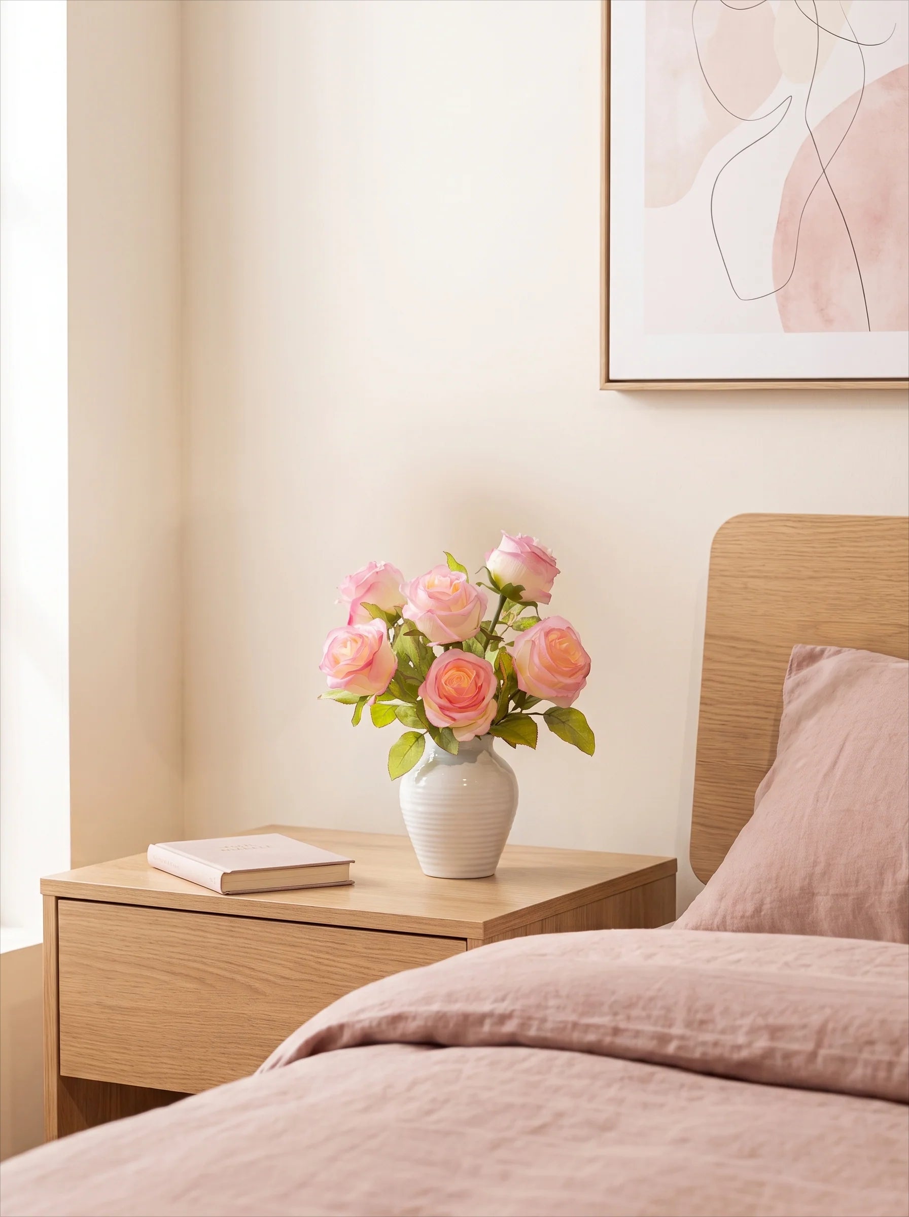 Künstliches Blumenarrangement Sanfte Schneeblume