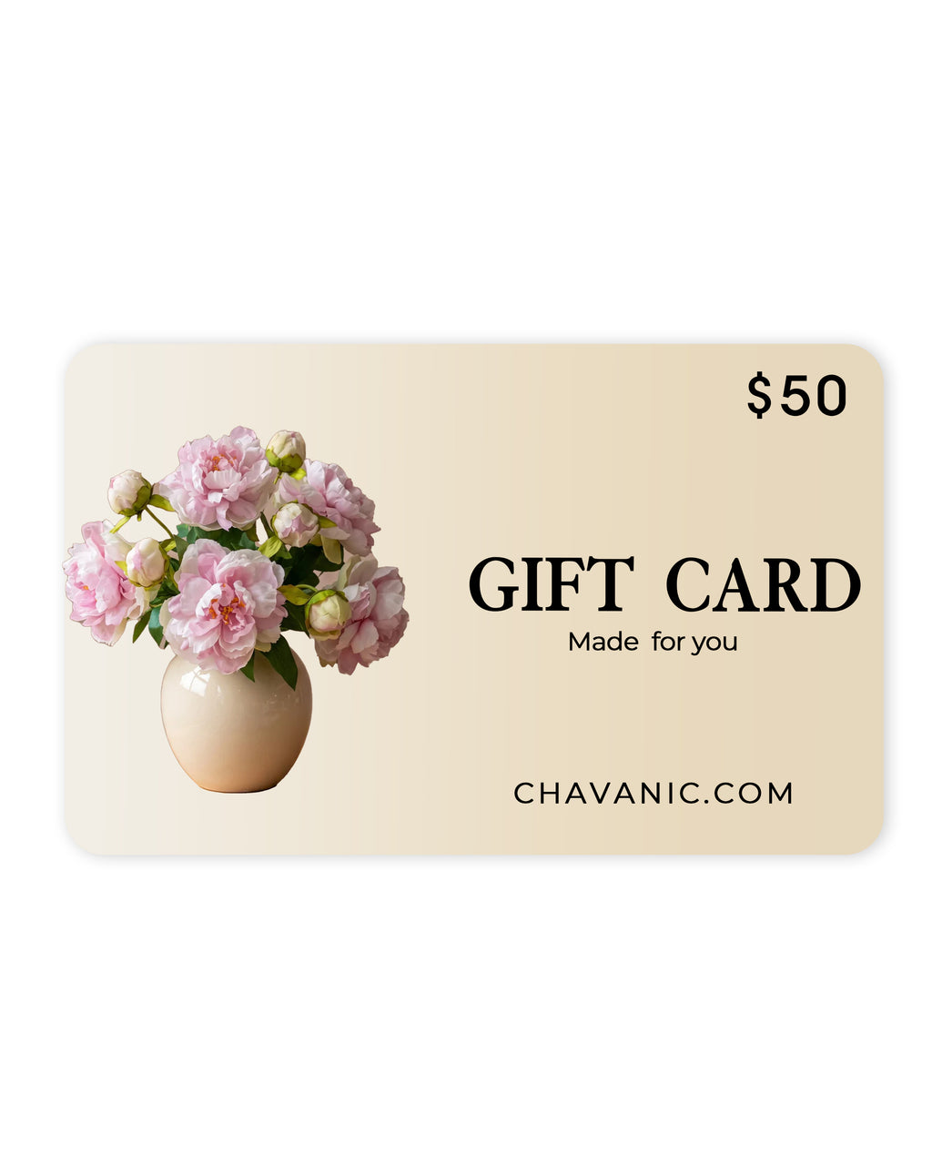Chavanic E-Gift Card
