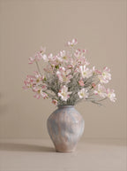 Textured Glazed Ceramic Vase
