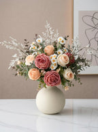 Luxe Blush Serenity Ensemble Faux Floral Arrangement