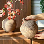 Elegant Coral Dogwood Blossom Artificial Floral Arrangement