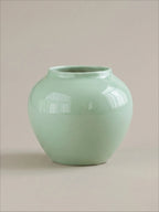 Artisan Light-Celadon Porcelain Vase