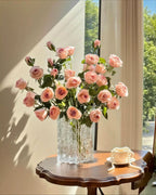 Schemer Blush Roos Faux Bloemstuk