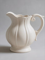 Speckled Ceramic Vase - Creamy White