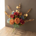 Neprozen schikking - herfst - gemengde tinten bloemen