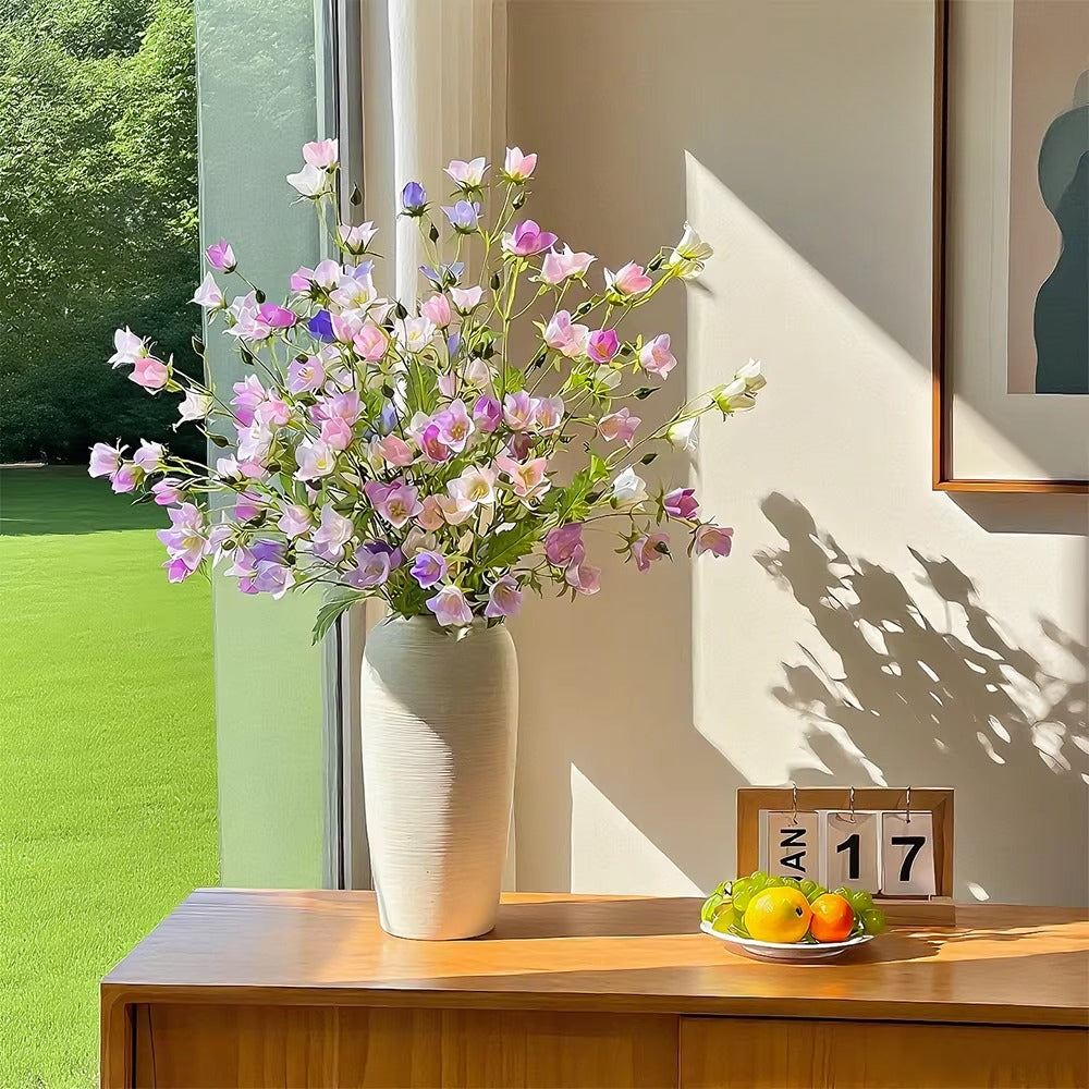 Pastel Klokjesbloem Breeze kunstbloemstuk