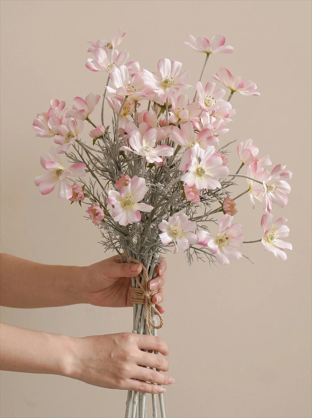 Pink Cosmos Artificial Flower Arrangement