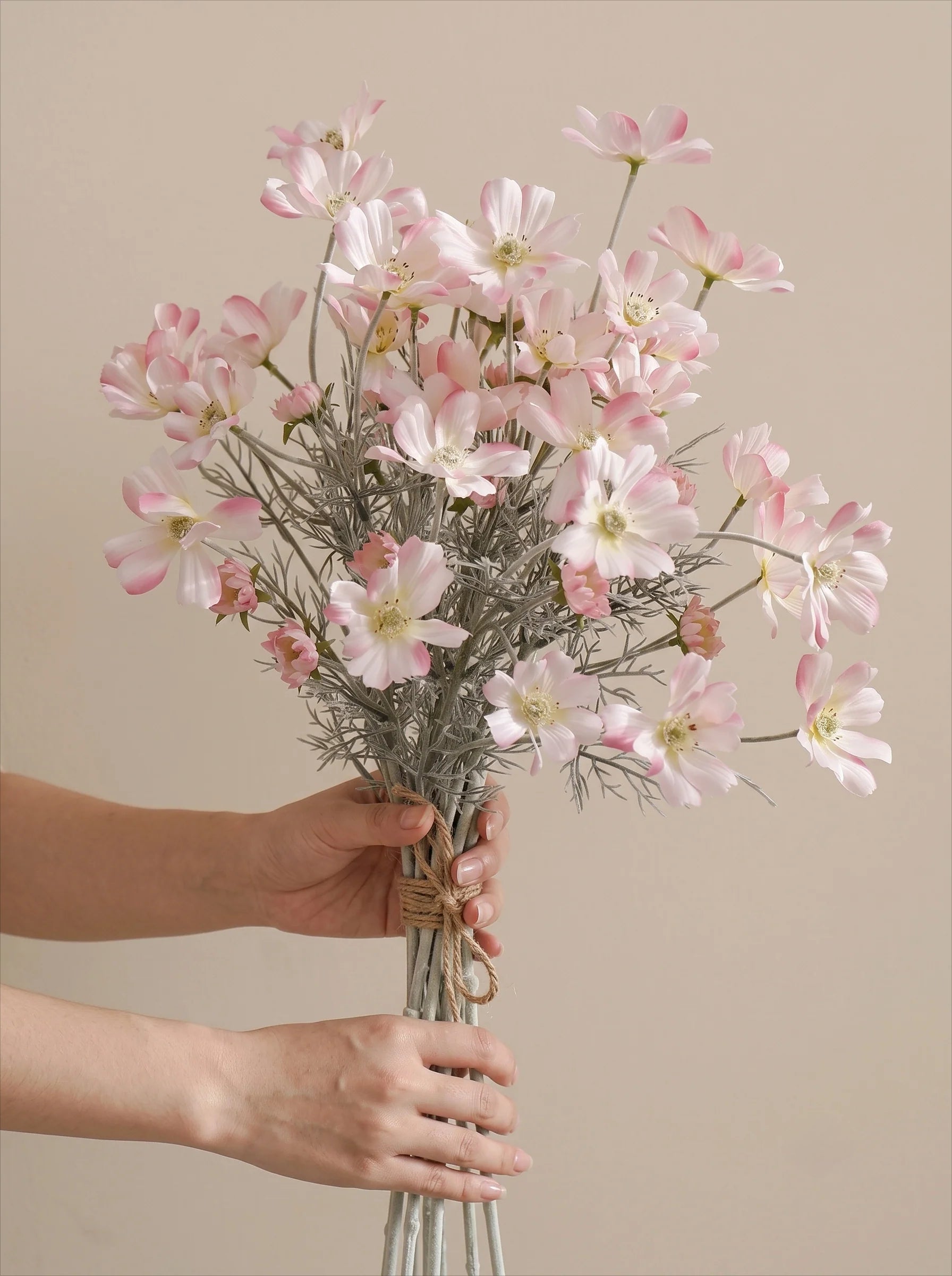 Pink Cosmos Artificial Flower Arrangement