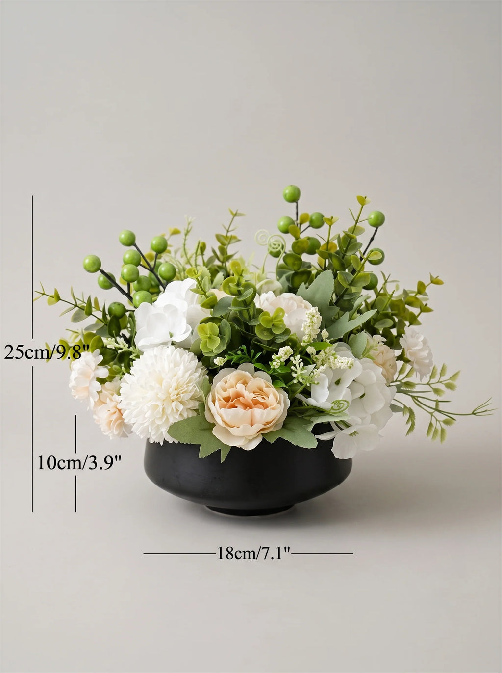 Luxury Nordic Summer-Fresh Blooms Artificial Floral Arrangement
