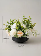 Luxury Nordic Summer-Fresh Blooms Artificial Floral Arrangement
