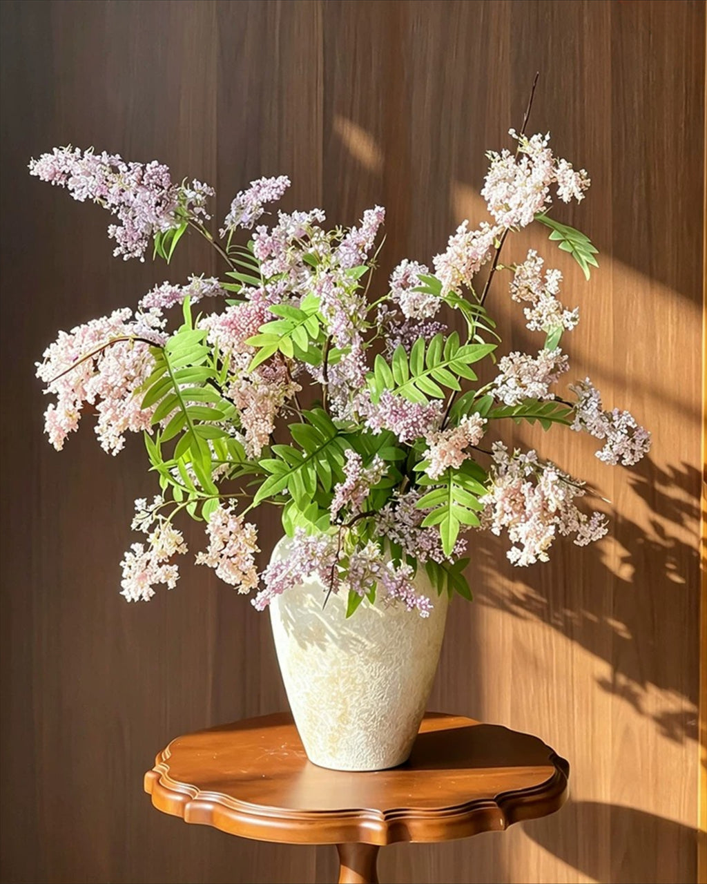 Stoffig Lavendel Sering & Varen Faux Bloemstuk