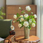 Luxurious Romantic White Starry Rose Artificial Floral Arrangement