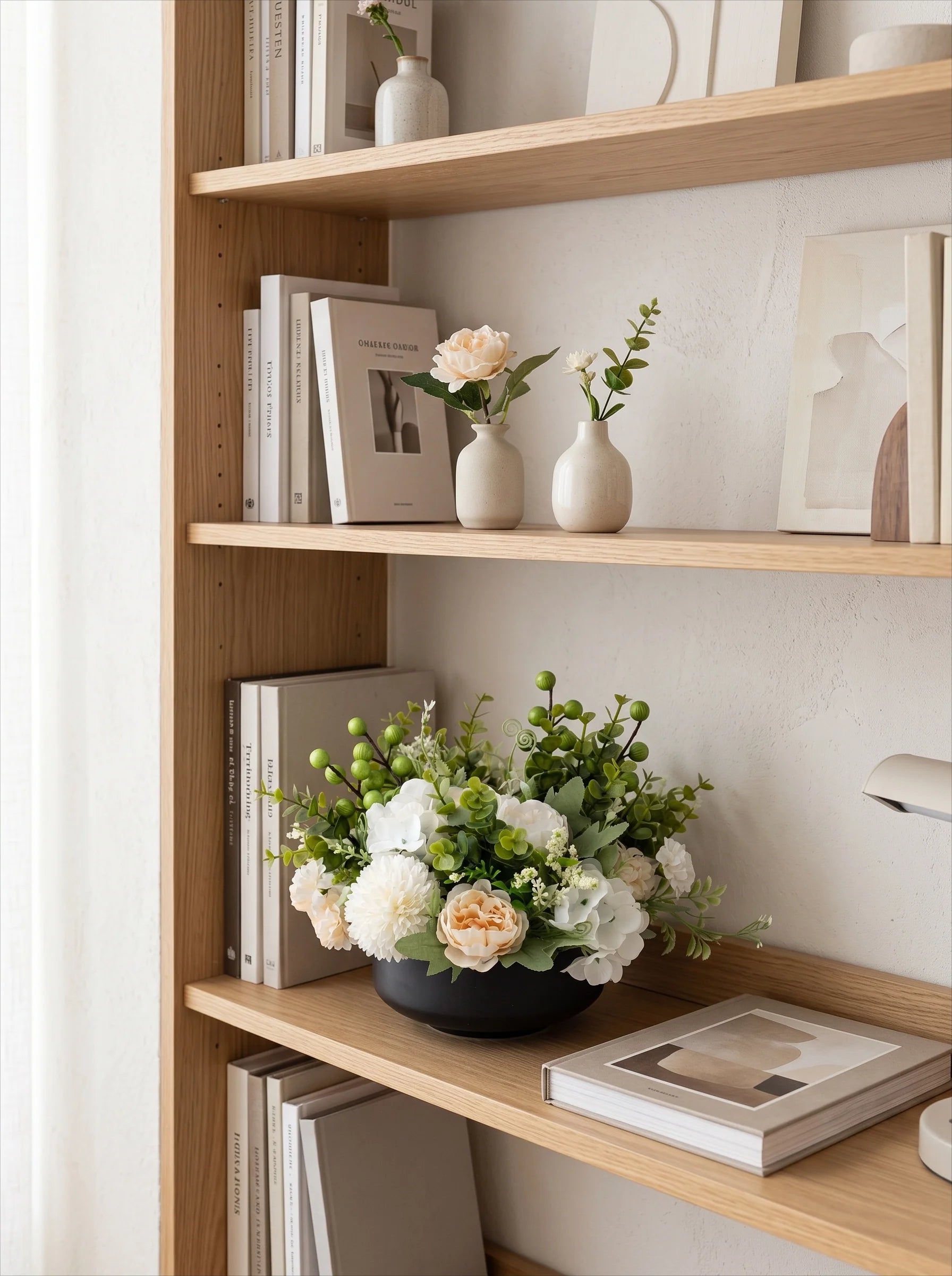 Luxury Nordic Summer-Fresh Blooms Artificial Floral Arrangement