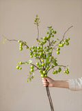 Luxury Oriental Zen Green Berry Artificial Floral Arrangement