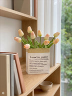 Künstliches Blumenarrangement Ätherische Blush Tulpe