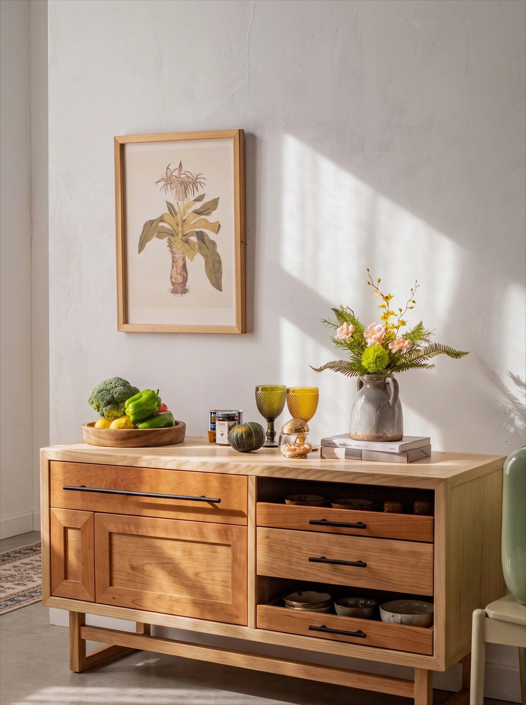 Whimsical Wildflower & Foliage Artificial Floral Arrangement