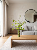 Luxury Oriental Zen Green Berry Artificial Floral Arrangement